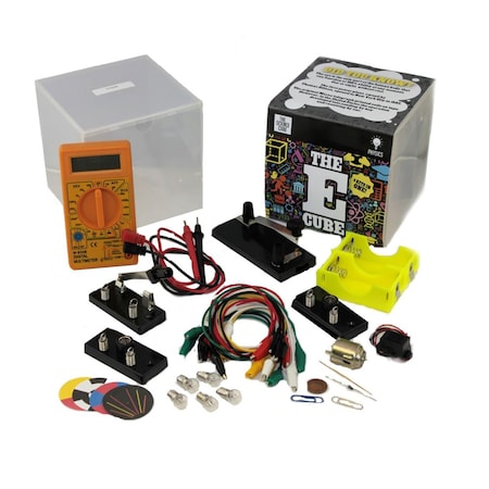 Supertek The E Cube, Glass, Plastic, Paper, Multicolored, 7+ years PH96016-SP